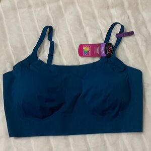 Women’s Maidenform Wireless Comfort Pullover Bralette Size 2XL Teal NWT